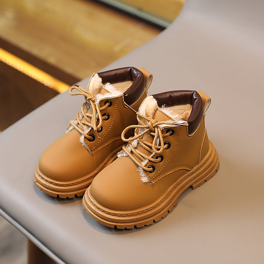 Bottines Enfant Fourrées – Intérieur chaud & moelleux