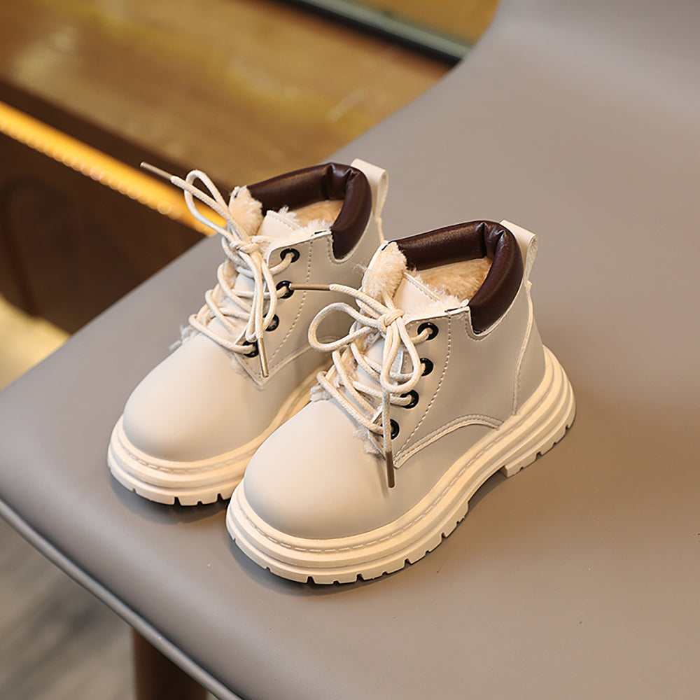 Bottines Enfant Fourrées – Intérieur chaud & moelleux