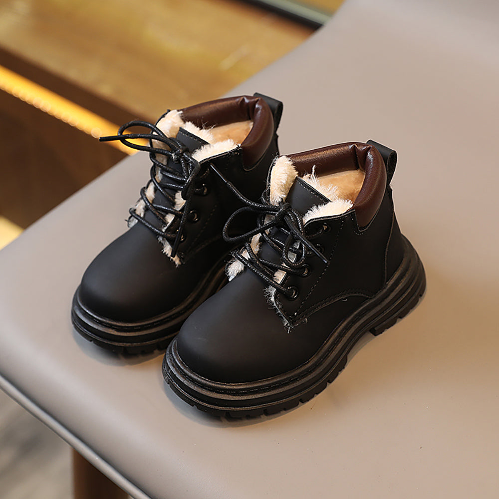 Bottines Enfant Fourrées – Intérieur chaud & moelleux