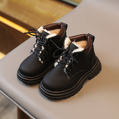 Bottines Enfant Fourrées – Intérieur chaud & moelleux